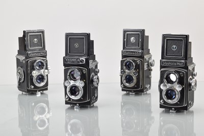 Lot 13 - Four Yashica TLR Cameras