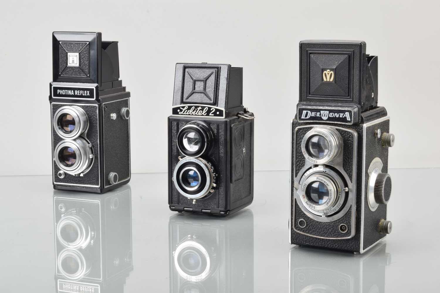 Lot 14 - Three TLR Cameras