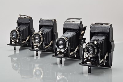 Lot 23 - Four Voigtländer Bessa 1937-42 Folding Cameras