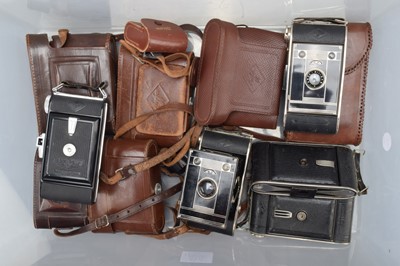 Lot 27 - A Tray of Agfa Folding Cameras