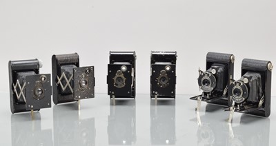 Lot 31 - Five Kodak VP Folding Cameras