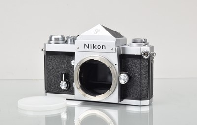 Lot 32 - A Nikon F Eye Level SLR Camera Body