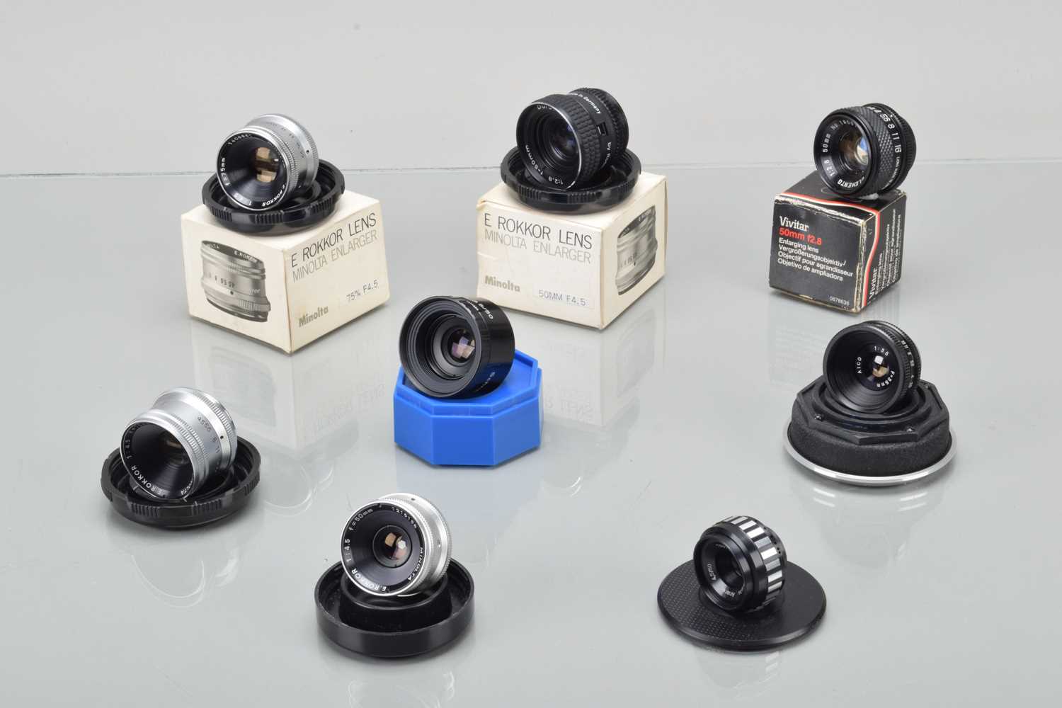 Lot 44 - A Group of Enlarging Lenses