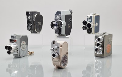 Lot 46 - A Box of 8mm Cine Cameras