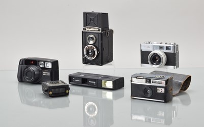 Lot 59 - A Group of Film Cameras