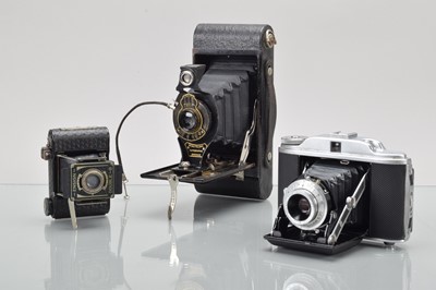 Lot 60 - Three Folding Cameras