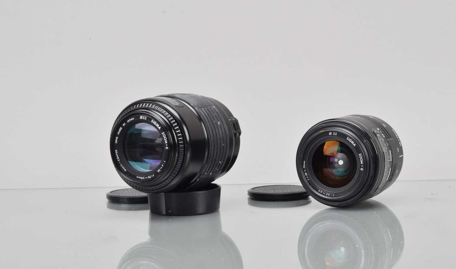 Lot 80 - Two Sigma AF Lenses
