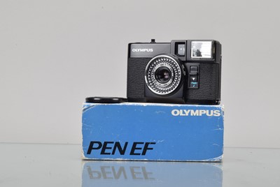 Lot 88 - An Olympus Pen EF Half Frame Compact Camera