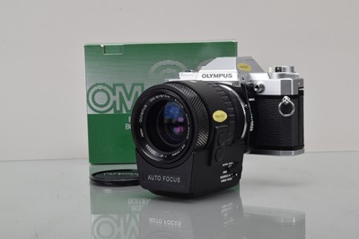 Lot 91 - An Olympus OM-30 SLR Camera