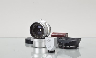 Lot 111 - A Leitz Wetzlar Super Angulon 21mm f/3.4 Lens
