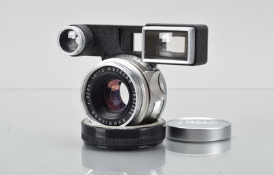Lot 112 - A Leitz Wetzlar Summicron 35mm f/2 Lens