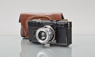 Lot 115 - A Zeiss Ikon Contax Ia Rangefinder Camera