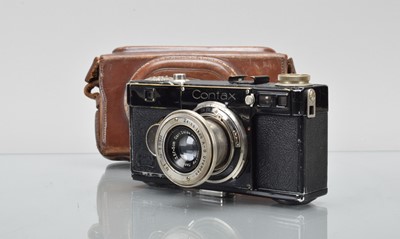 Lot 117 - A Zeiss Ikon Contax Ib Rangefinder Camera
