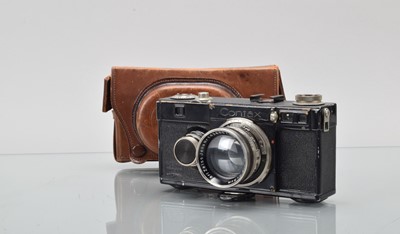 Lot 119 - A Zeiss Ikon Contax Ic Rangefinder Camera