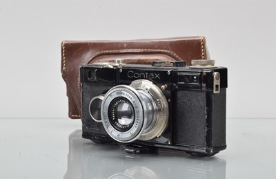 Lot 121 - A Zeiss Ikon Contax Ie Rangefinder Camera