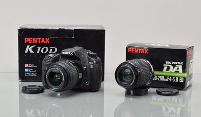 Lot 127 - A Pentax K10 DSLR Camera