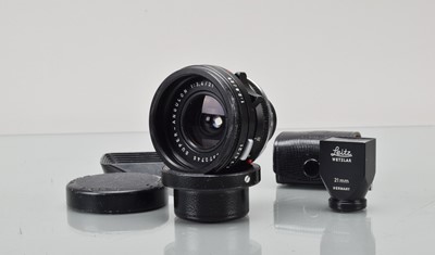 Lot 135 - A Leitz Wetzlar Super Angulon 21mm f/3.4 Lens