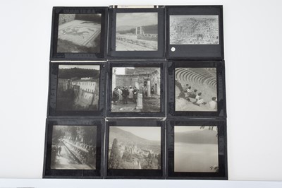 Lot 159 - Approx 600 Archaeological 3¼'' Magic Lantern Slides