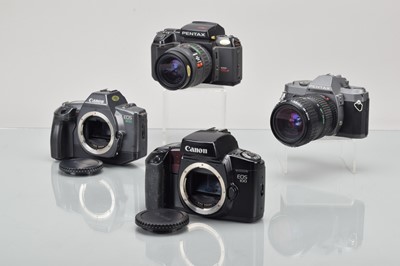 Lot 174 - Four SLR Cameras