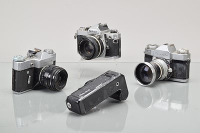 Lot 189 - Three SLR Cameras