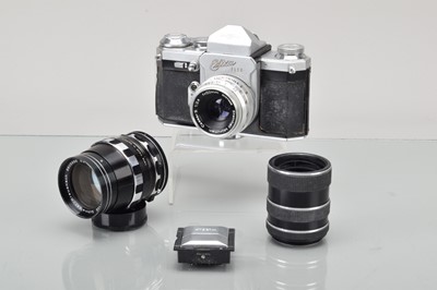 Lot 213 - A Wirgin Edixa Flex SLR Camera