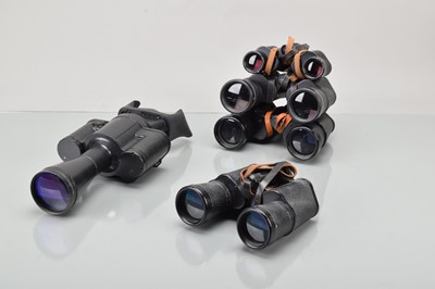 Lot 223 - Five Pair of Soviet Binoculars