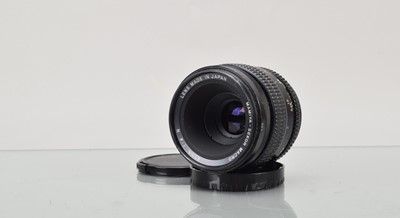 Lot 234 - A Mamia Sekor Macro C 80mm f/4 N Lens