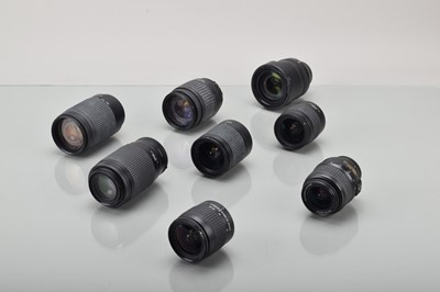 Lot 238 - A Group of Nikon AF Lenses