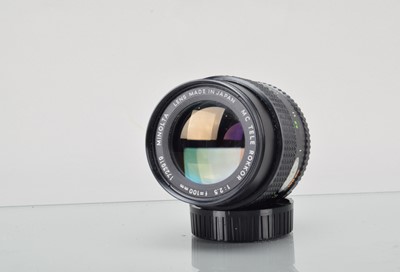 Lot 244 - A Minolta MC Tele-Rokkor 100mm f/2.5 Lens