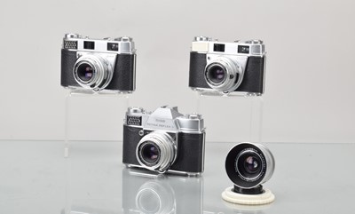Lot 252 - Three Kodak Retina Cameras