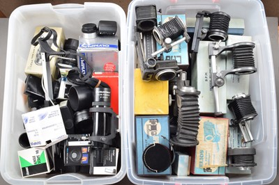 Lot 255 - Two Boxes of Camera Related Accessories