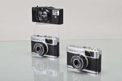 Lot 257 - Three Olympus Compact Cameras
