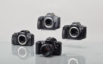 Lot 266 - Four Canon EOS 35mm Cameras