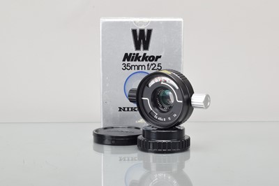 Lot 294 - A Nikon W-Nikkor 35mm f/2.5 Lens