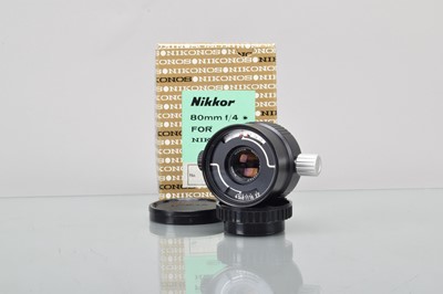 Lot 295 - A Nikon Nikkor 80mm f/4 Lens