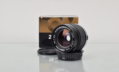 Lot 308 - An Olympus OM Zuiko 24mm f/2 lens