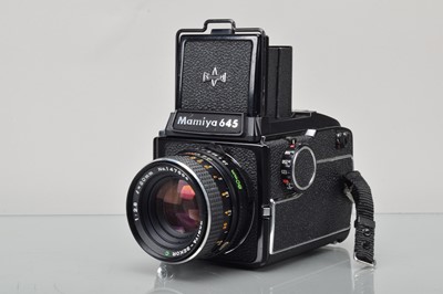 Lot 326 - A Mamiya M645 Medium Format Camera