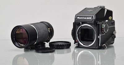 Lot 327 - A Mamiya M645 Medium Format Camera