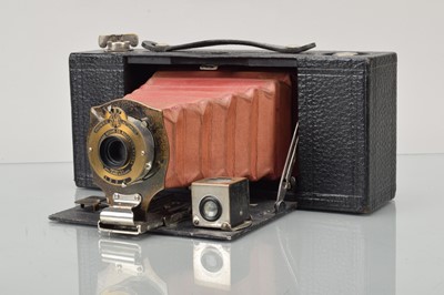 Lot 332 - A Model A Kodak No. 2-A Folding Pocket Brownie Camera