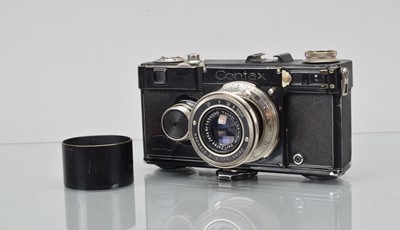 Lot 339 - A Zeiss Ikon Contax Ie Rangefinder Camera