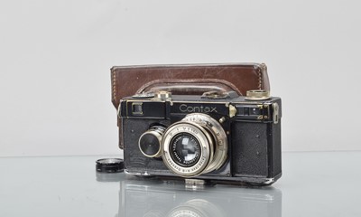 Lot 341 - A Zeiss Ikon Contax If Rangefinder Camera