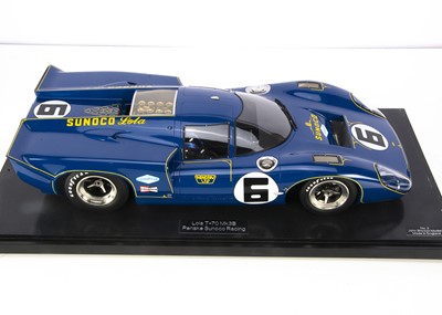 Lot 396 - A 1:8 Lola T-70 Mk3B Penske Sunoco Racing Car by John Shinton