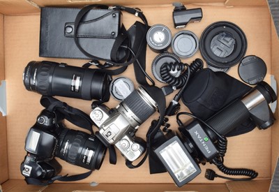 Lot 371 - Two Pentax AF SLR Cameras