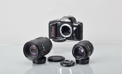 Lot 410 - A Nikon F-401s SLR Camera