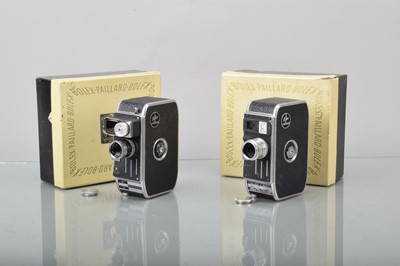 Lot 415 - Two Bolex 8mm Cine Cameras
