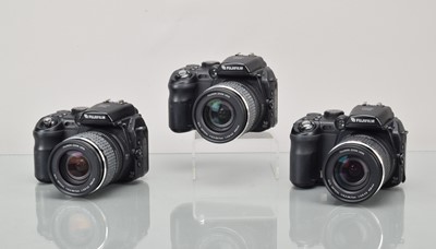 Lot 423 - Three Fujifilm Finepix S9500 Digital Bridge Cameras