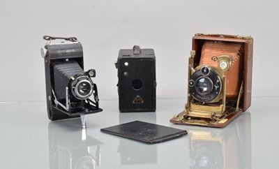 Lot 498 - A Kenngott Pheonix Tropical 9x12 Plate Camera