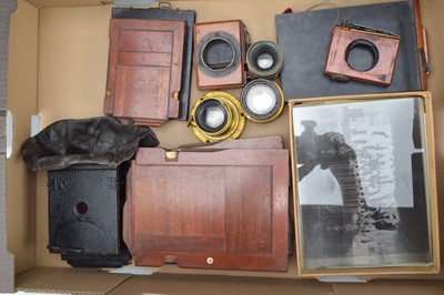 Lot 499 - Three Brass Lenses