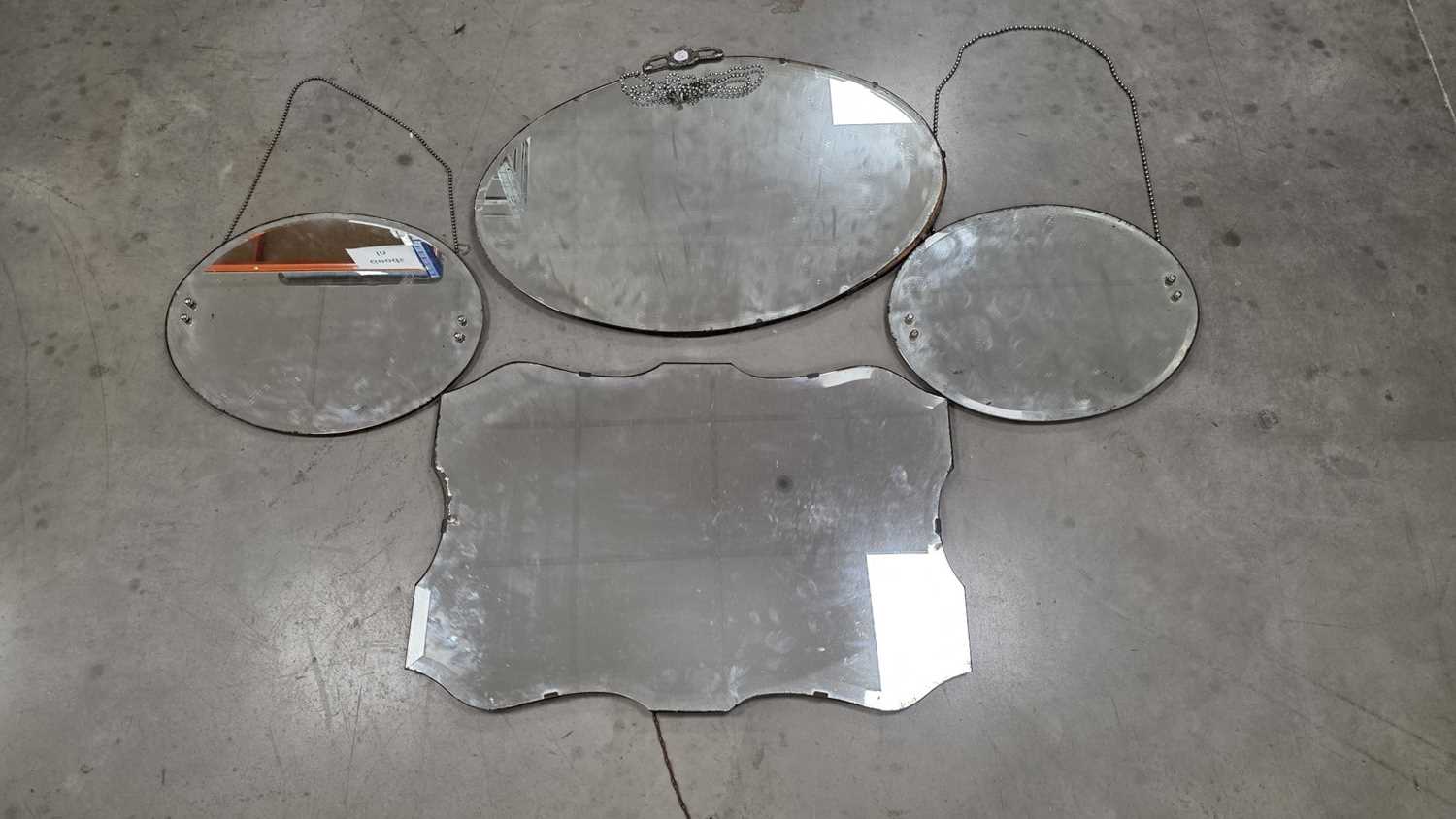 Lot 13 - Four decorative mirrors