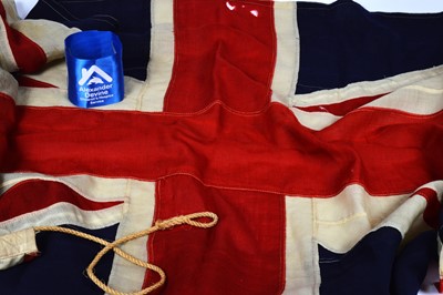 Lot 17 - A large Union Jack flag